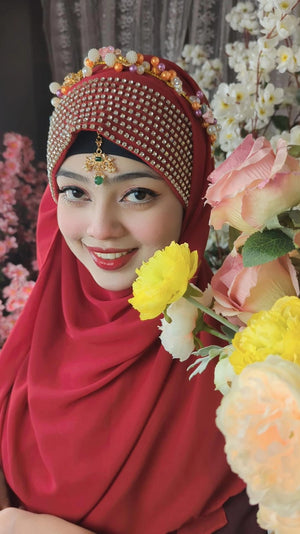 Deep maroon color  1