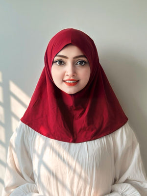 Deep maroon color