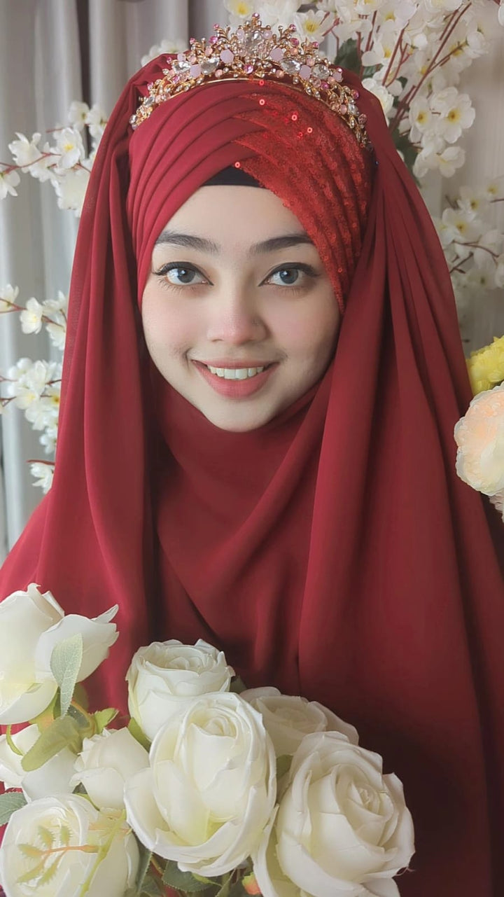 Hijab Code 23 Double Part Hijab