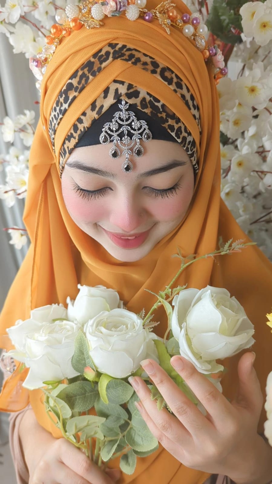 Tiger print Hijab