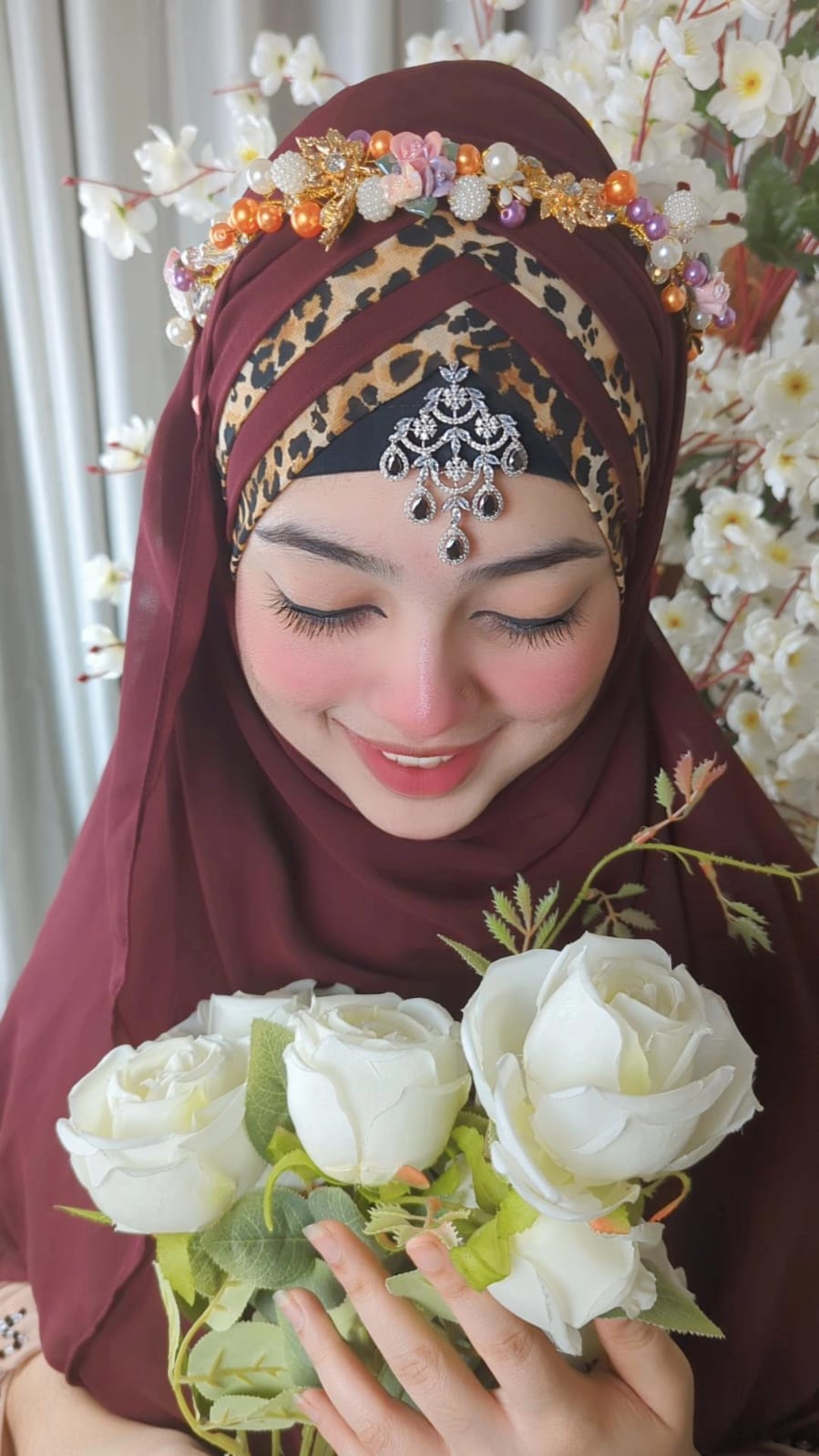 Tiger print Hijab