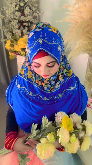Royle blue [Moyur print]
