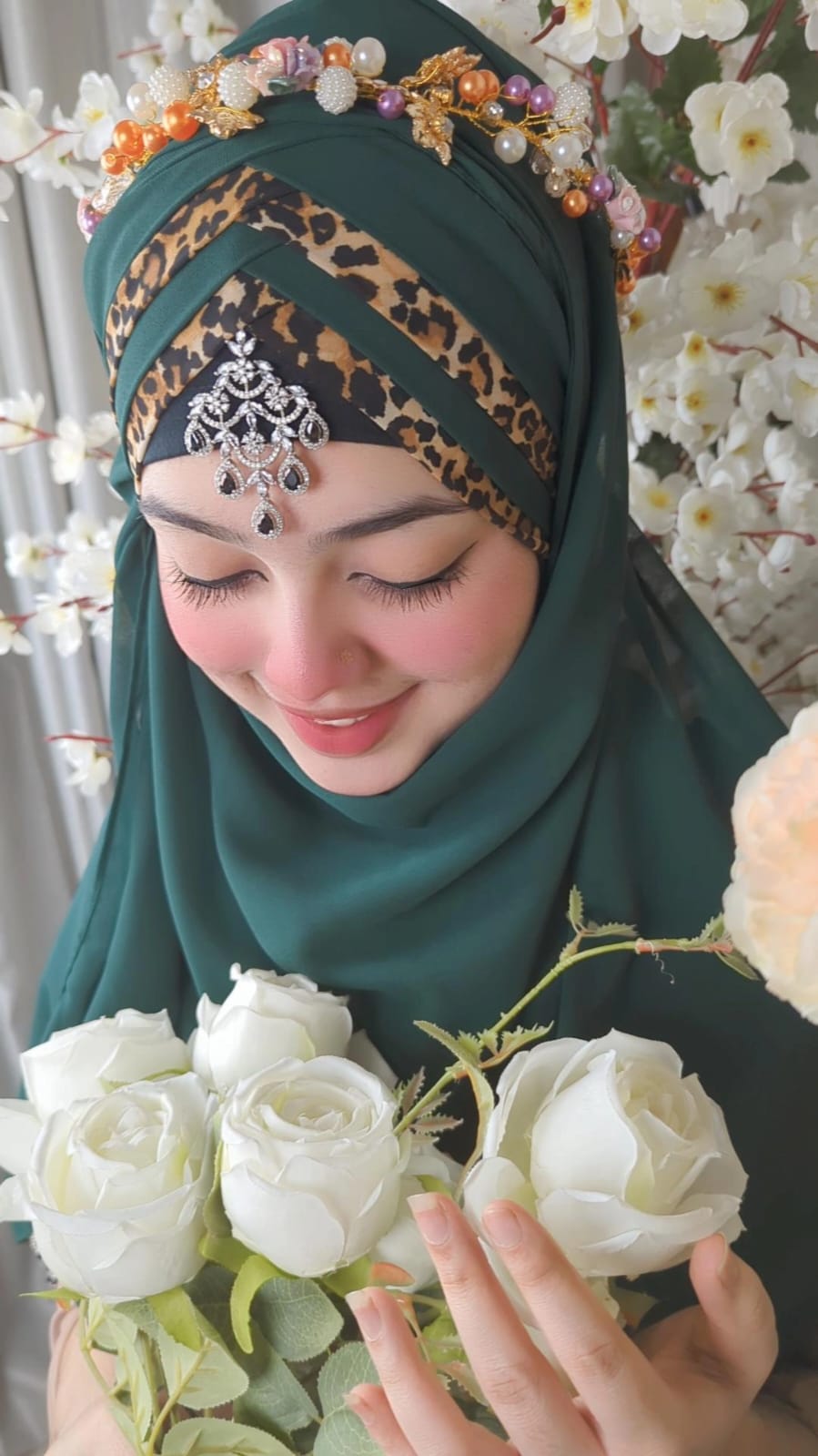 Tiger print Hijab